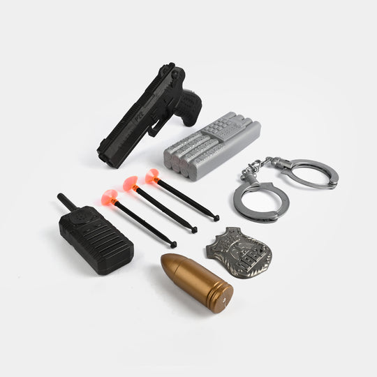 Manual Toy Launcher & Role-Play Accessory Kit
