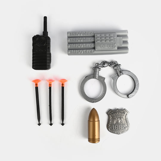 Manual Toy Launcher & Role-Play Accessory Kit