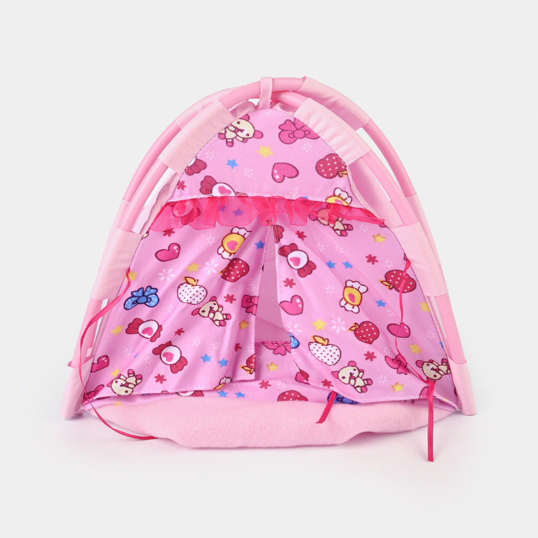 Doll With Tent Set For Girls