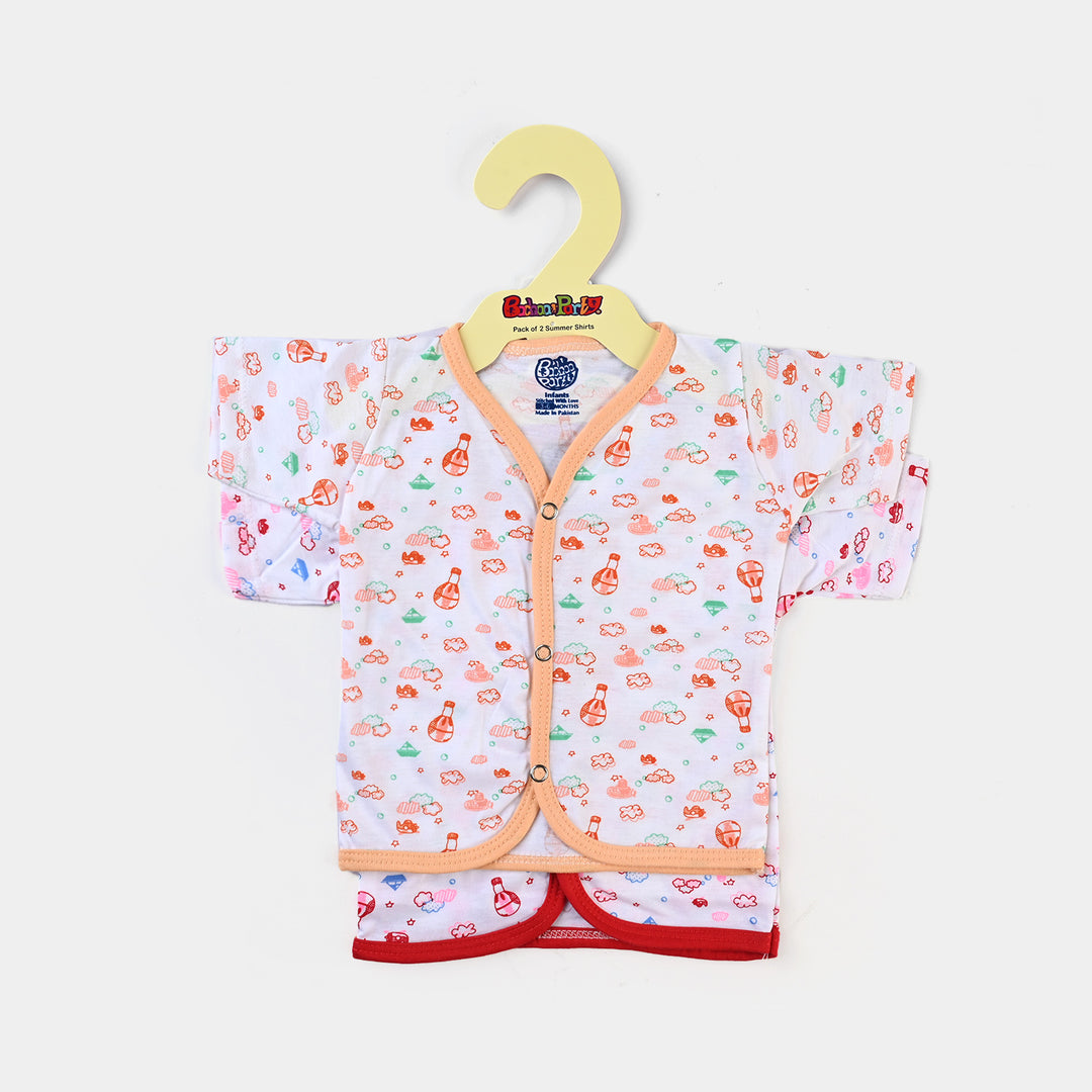 Pack Of 2 Infant Summer Shirt