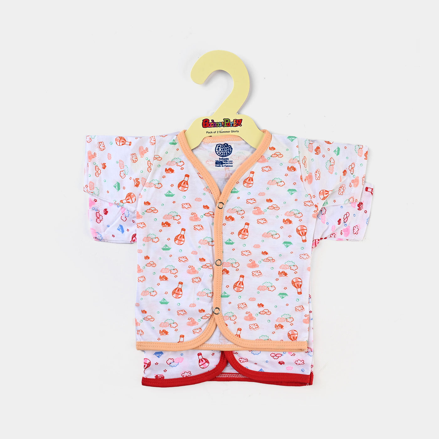 Pack Of 2 Infant Summer Shirt