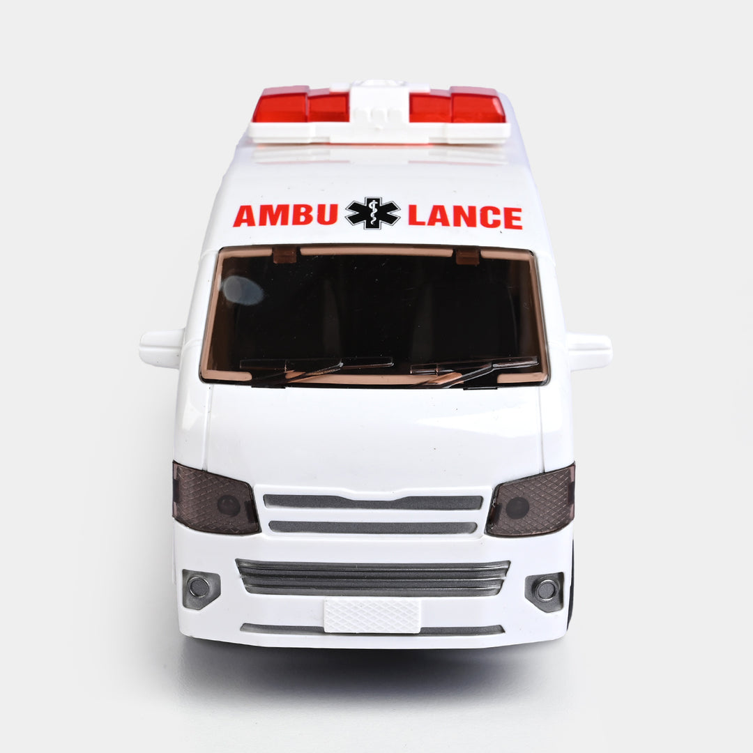 Remote-Controlled Spray Ambulance Toy For Kids