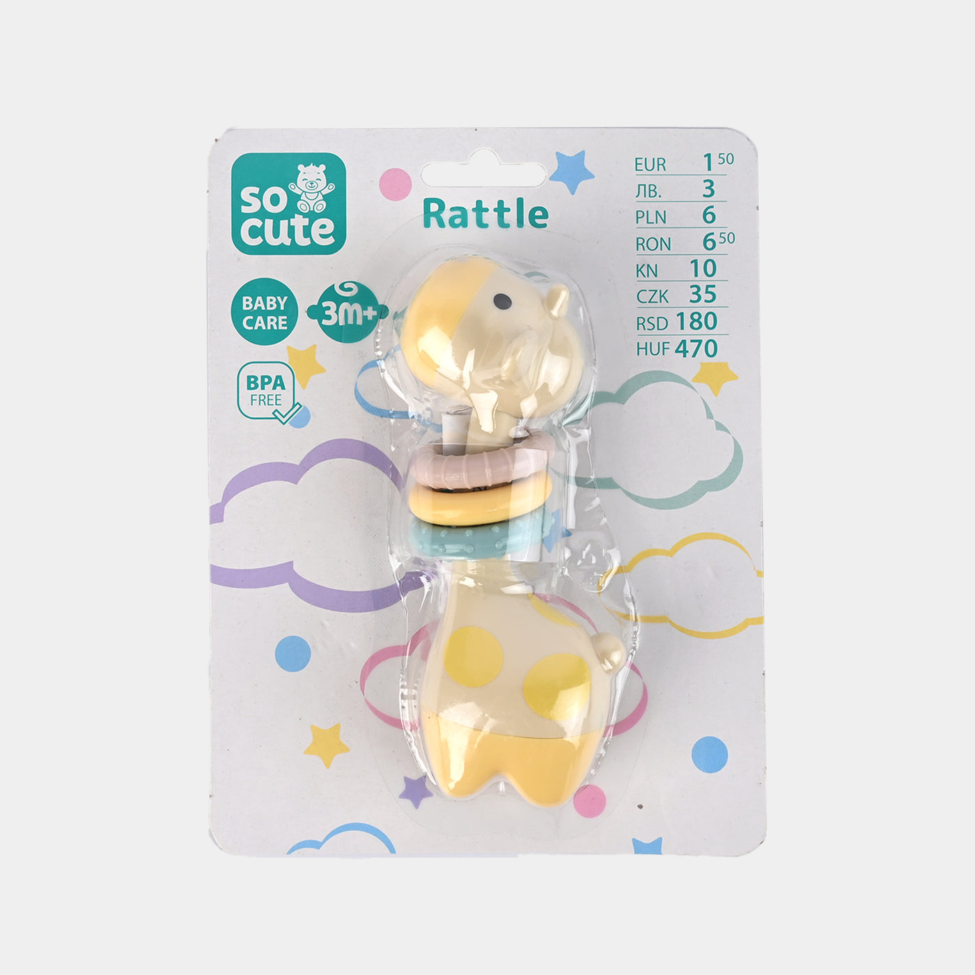 Baby Rattle Toy | 3M+