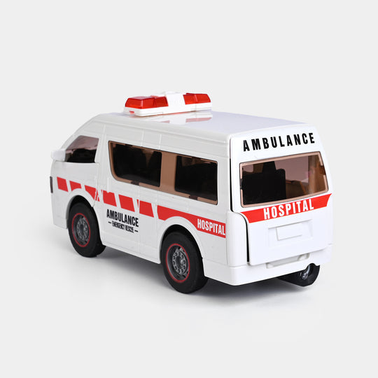 Remote-Controlled Spray Ambulance Toy For Kids