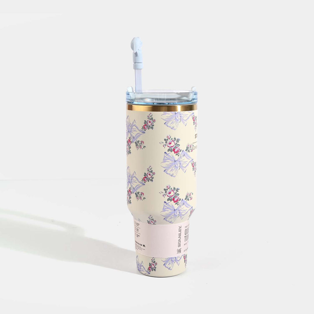 Stanley Quencher Floral Design Tumbler 40OZ Love Shake Gift