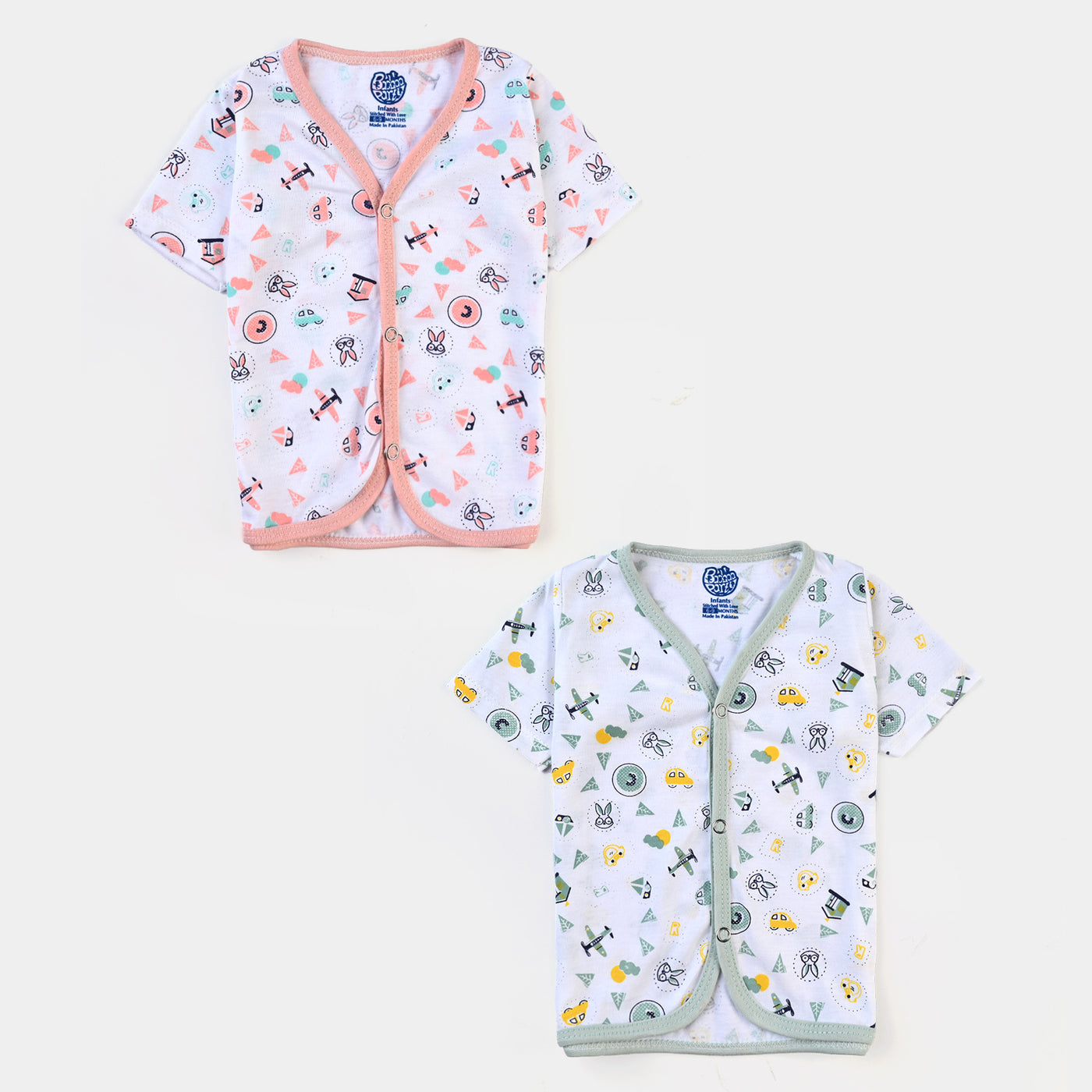 Pack Of 2 Infant Summer Shirt