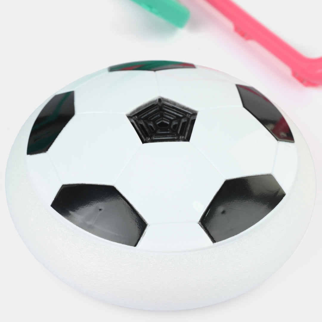 Air Football With Light Game Play Set For Kids