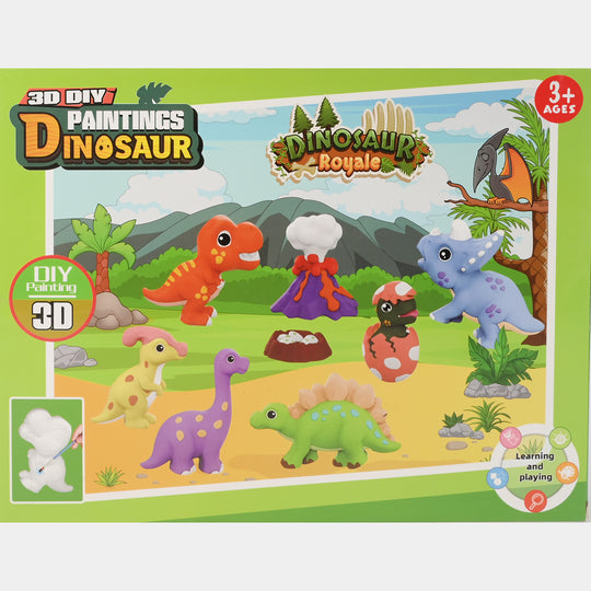 DIY Paint Gypsum Art & Coloring Set for Kids