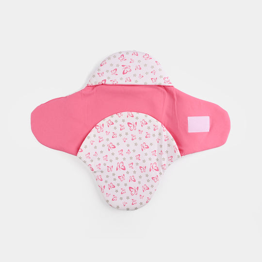 Infant Baby Foam Swaddle Butterfly | Pink