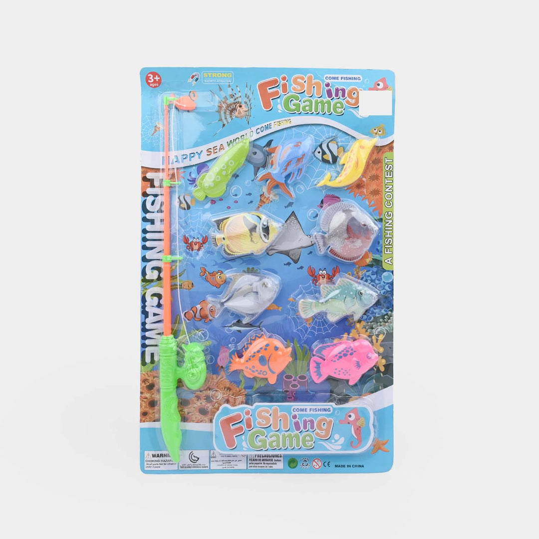 Happy Sea World Magnetic Fishing Game Set