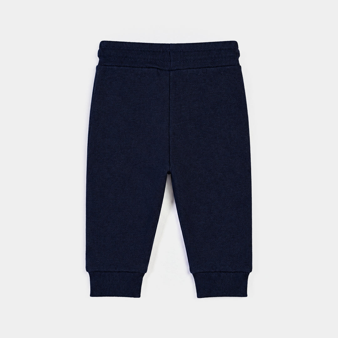 Infant Boys Fleece Fleece Pyjama Character-NAVY