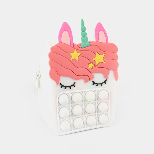 Girls Mini Crossbody Silicone Pouch