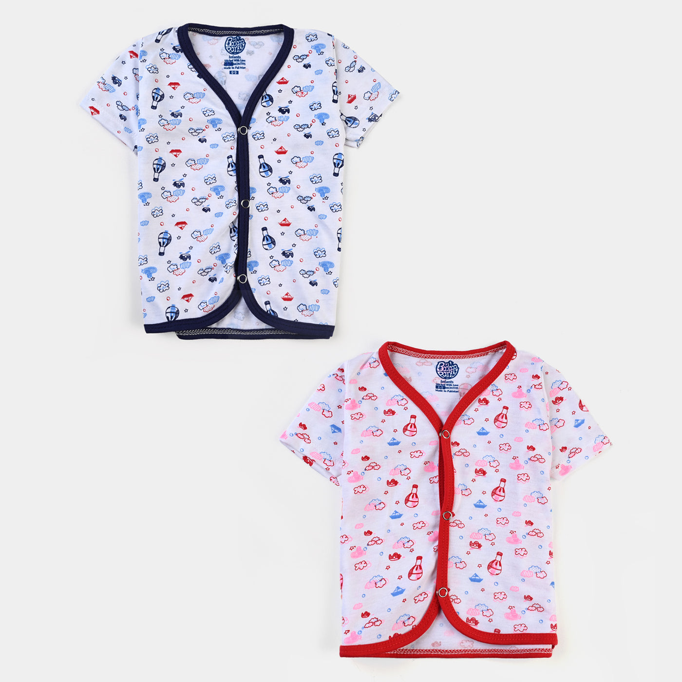 Pack Of 2 Infant Summer Shirt