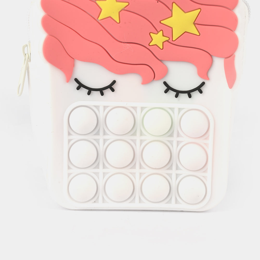 Girls Mini Crossbody Silicone Pouch