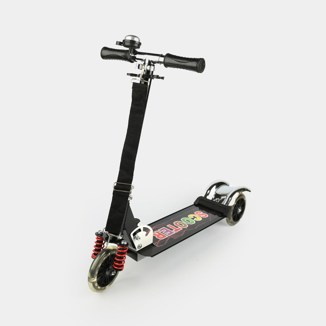 Kids 3-Wheel Folding Kick Scooter with Bell