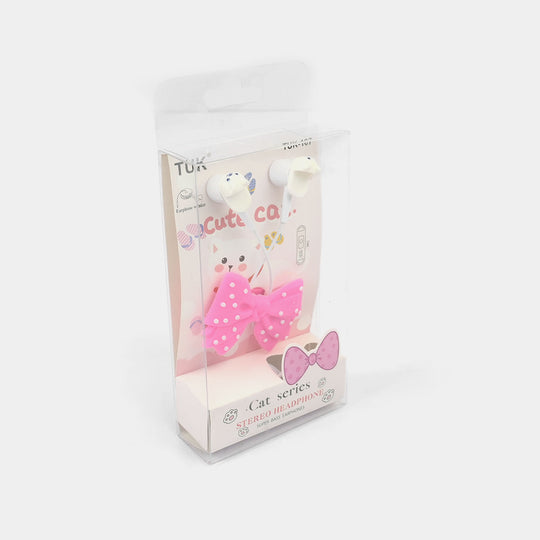 Adorable Theme Wired Stereo Earphones