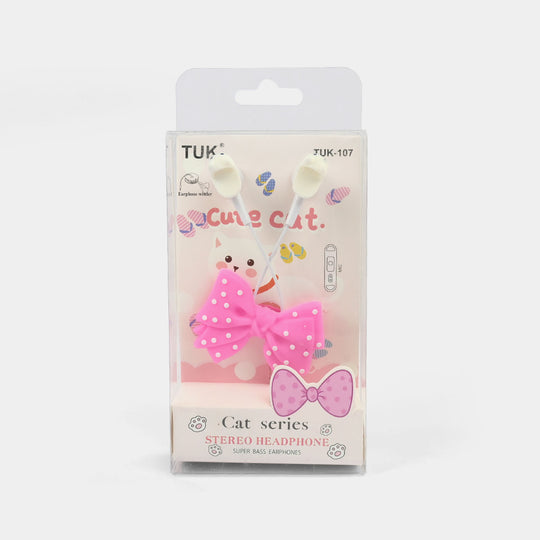Adorable Theme Wired Stereo Earphones
