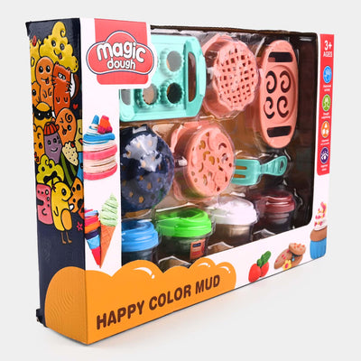Color Mud Dessert Mold Play Set For Kids