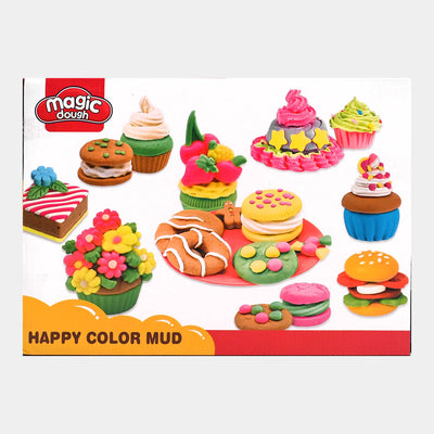 Color Mud Dessert Mold Play Set For Kids
