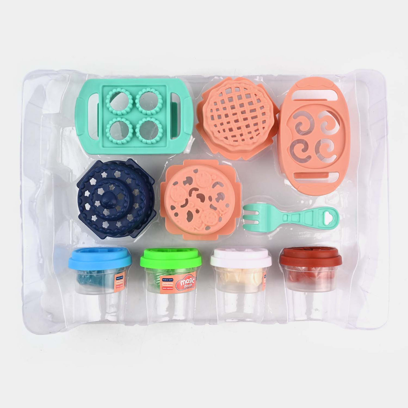 Color Mud Dessert Mold Play Set For Kids