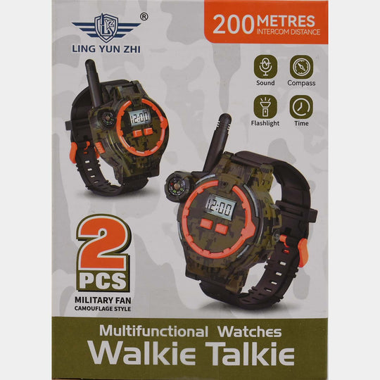 Rechargeable Walkie Talkie Watches for Kids Two-Way Radio