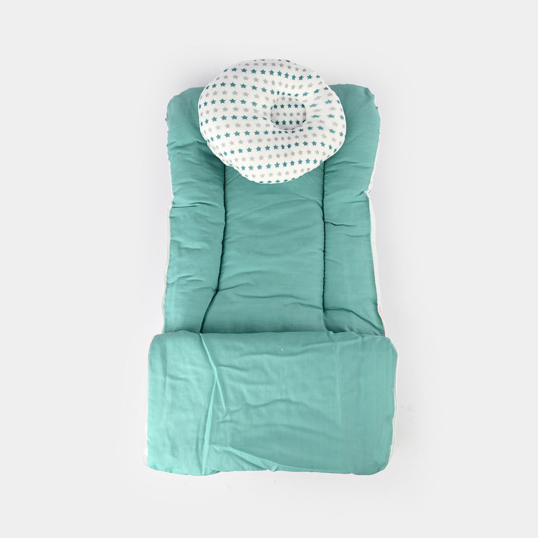 Cute Printed Baby Carry Nest with Head Pillow