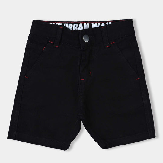 Boys Denim Short Urban-BLACK