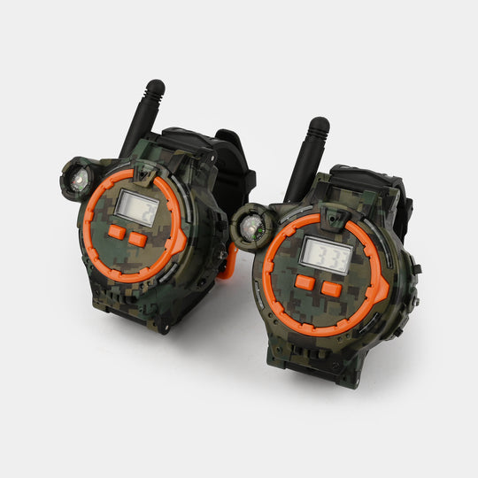 Rechargeable Walkie Talkie Watches for Kids Two-Way Radio