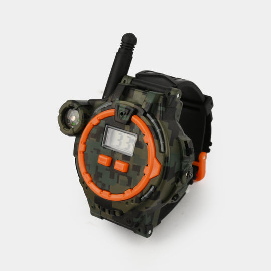 Rechargeable Walkie Talkie Watches for Kids Two-Way Radio