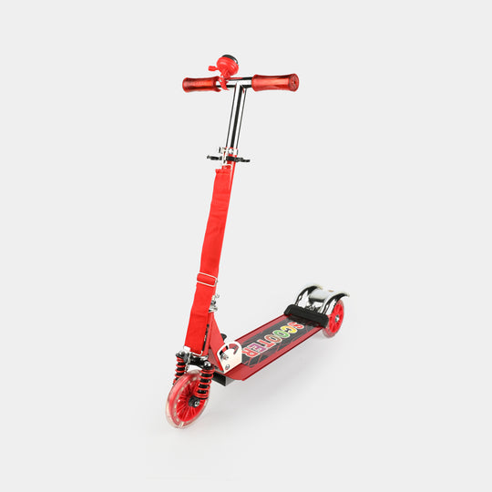 Kids 3-Wheel Folding Kick Scooter with Bell