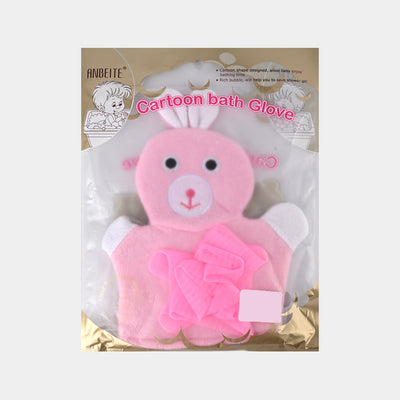 Bath Glove For Infant-Pink