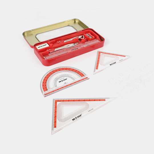 Geometry Tool Set with Storage Box