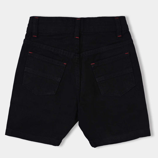 Boys Denim Short Urban-BLACK