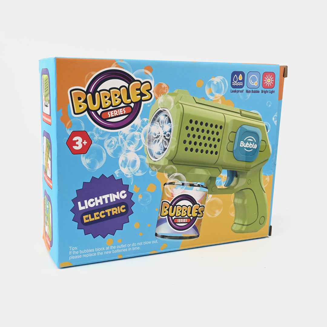 Color Bubble Machine Toy For Kids