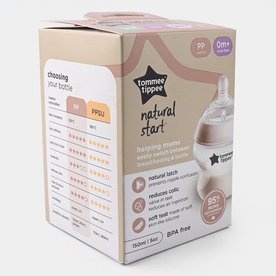 Tommee Tippee Natural Start Bottle 150ml W/S Teat 423901