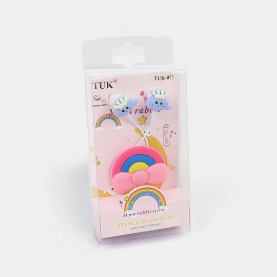 Adorable Theme Wired Stereo Earphones