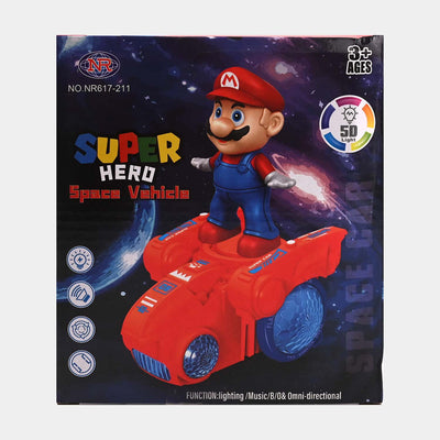 Universal Space Car With Light & Music Toy For Kids