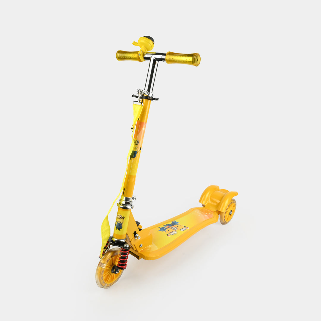 Kids 3-Wheel Folding Kick Scooter with Bell