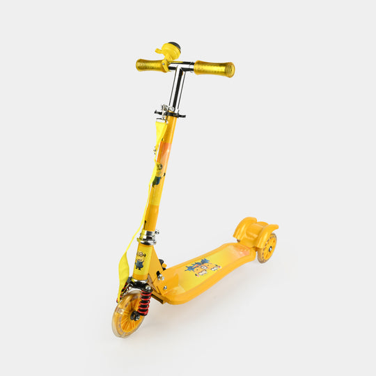 Kids 3-Wheel Folding Kick Scooter with Bell