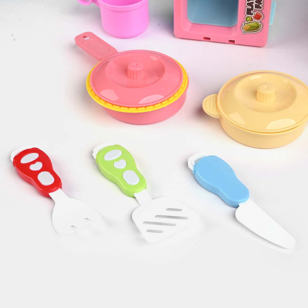 Supermarket Shopping Cart Toy Set – Kitchen Play for Kids
