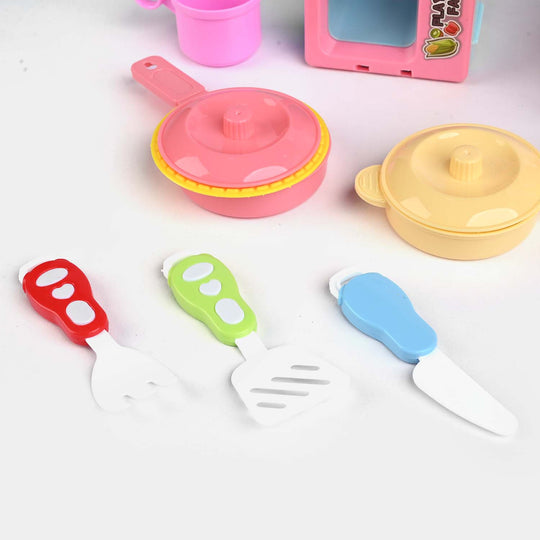 Supermarket Shopping Cart Toy Set – Kitchen Play for Kids