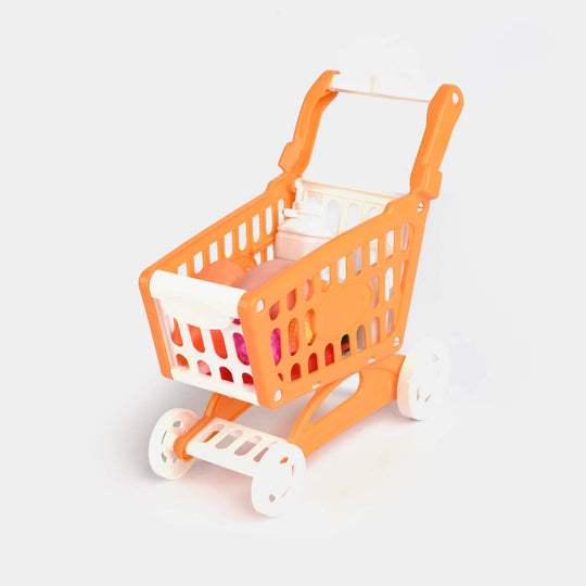 Supermarket Shopping Cart Toy Set – Kitchen Play for Kids
