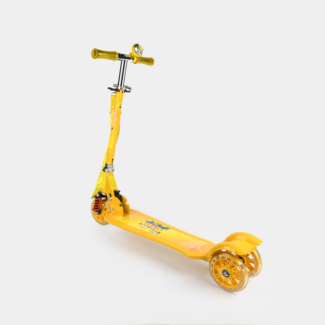 Kids 3-Wheel Folding Kick Scooter with Bell