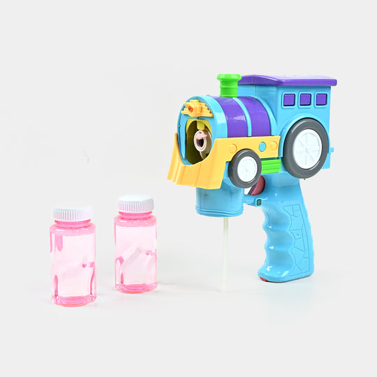 Electric Locomotive Bubble Blaster For Kids