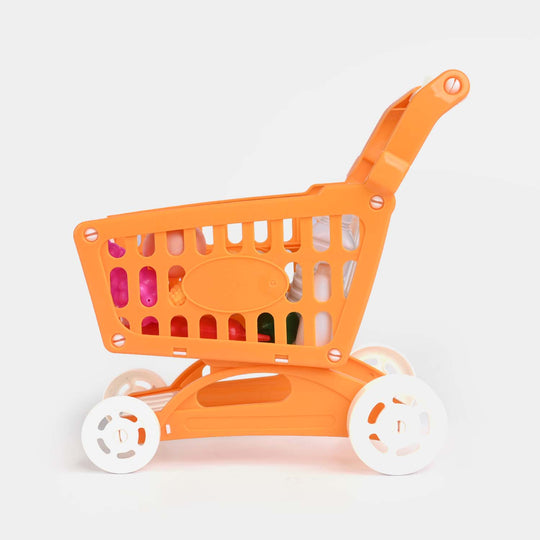 Supermarket Shopping Cart Toy Set – Kitchen Play for Kids