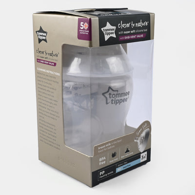 Tommee Tippee White PP Wide Neck Bottle 90z 3M+ 260ml