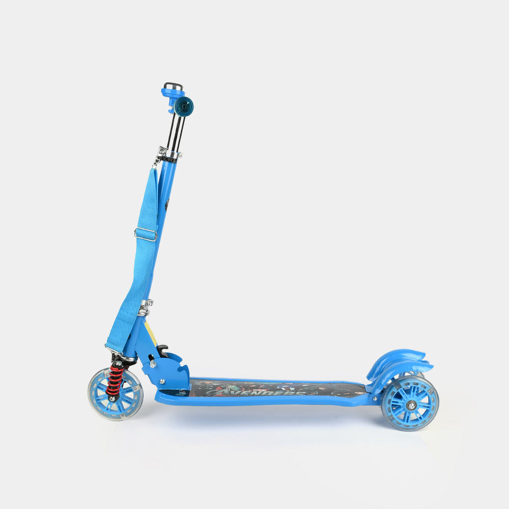 Kids 3-Wheel Folding Kick Scooter with Bell