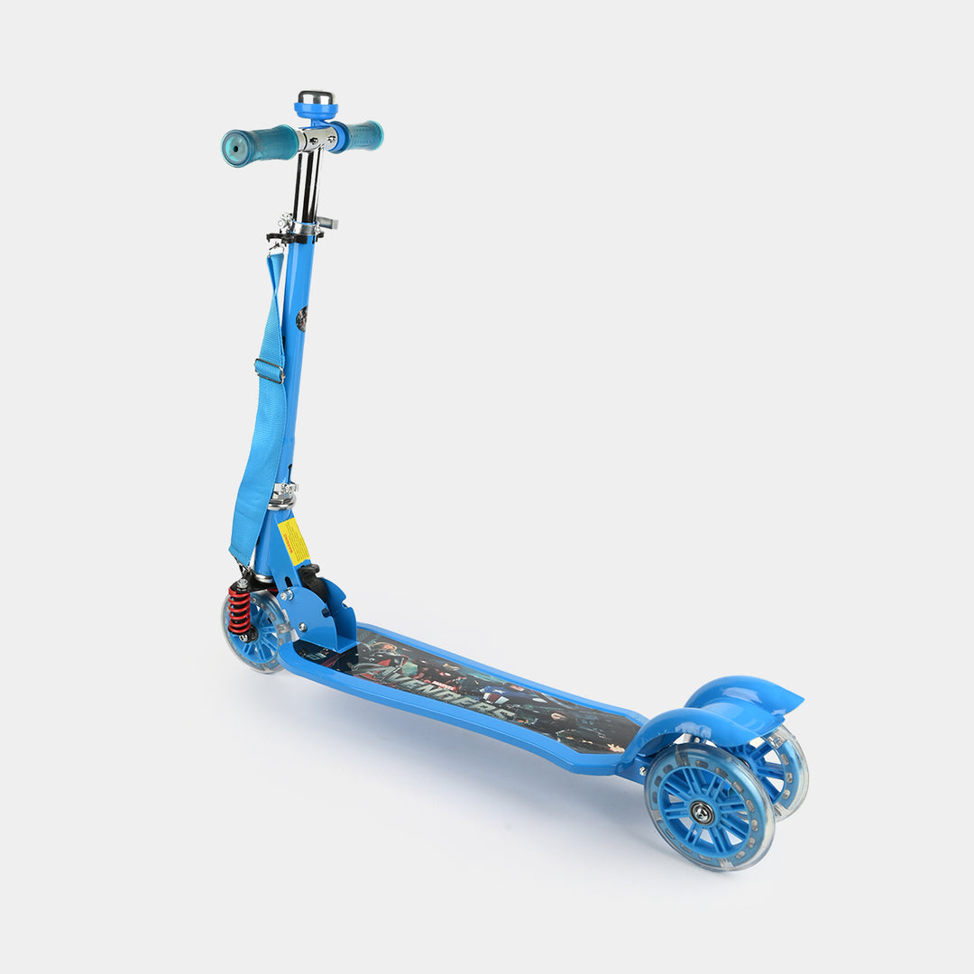 Kids 3-Wheel Folding Kick Scooter with Bell