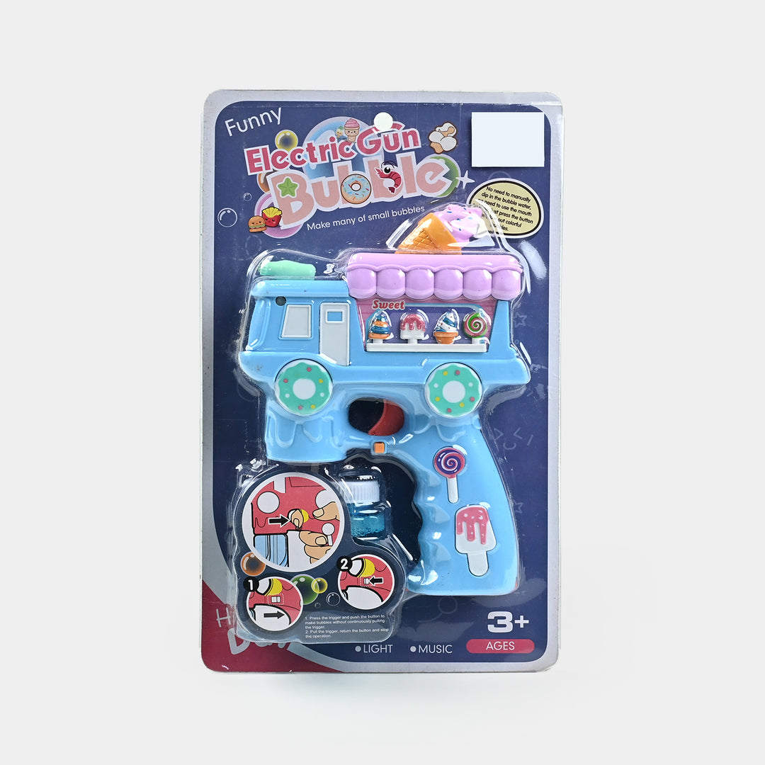 Electric Ice Cream Bubble Blaster For Kids