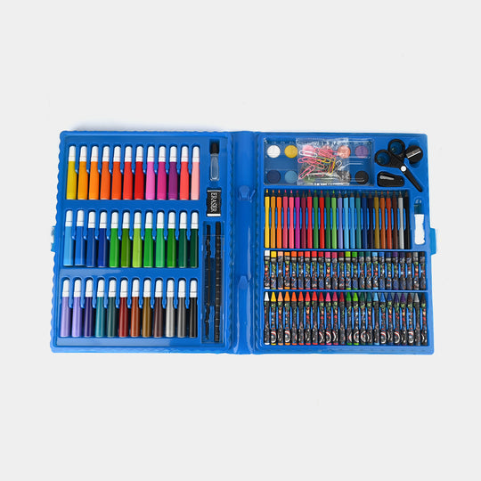 Color Pens Colorful Pencil Wax Crayon and Oil Painting Brush Color Kit | 150Pcs